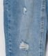 Imagem miniatura do produto Pantalón Infantil Jeans con Desgastes y Cordón - Talle 5 a 14 años Azul 5