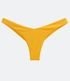 Imagem miniatura do produto Bikini Bombacha Pernera Alta con Superfície Texturizada Amarillo 5
