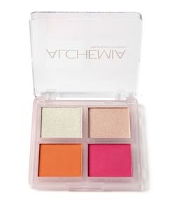 Paleta de Sombras 4 Cores Matte com Brilho Alchemia