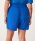 Imagem miniatura do produto Short en Crepé con Cintura Elástica y Lazo Curve & Plus Size Azul 3