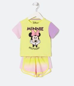 Conjunto Infantil Estampado Minnie - Talle 1 a 6 años