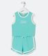 Imagem miniatura do produto Conjunto Infantil con Lettering Feeling Awesome - Talle 5 a 14 años Azul 1