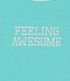 Imagem miniatura do produto Conjunto Infantil con Lettering Feeling Awesome - Talle 5 a 14 años Azul 2