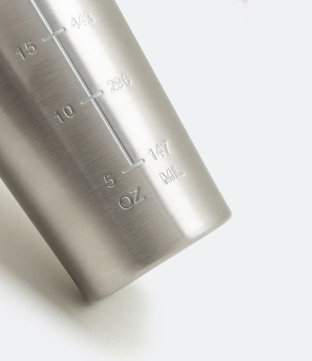 Vaso Shaker en Metal 750ml Plateado 2