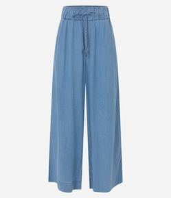 Calça Pantalona em Liocel