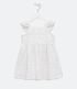 Imagem miniatura do produto Vestido Musculosa Infantil con Textura Broderie - Talle 1 a 5 años Blanco 1
