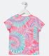 Imagem miniatura do produto Remera Infantil Tie Dye Estampado Hawaii - Talle 5 a 14 años Blanco 2