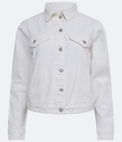 Jaqueta Básica em Sarja