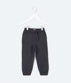 Calça Jogger Infantil com Bolsos - Tam 1 a 5 Anos