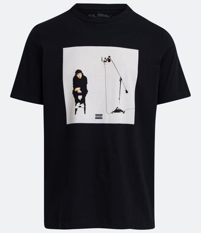Camiseta Regular em Meia Malha com Estampa Photoprint Jack Harlow Menor preço em Camiseta Regular em Meia Malha com Estampa Photoprint Jack Harlow