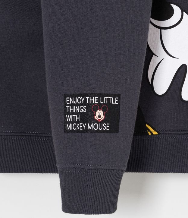Buzo Infantil Estampado Mickey - Talle 1 a 5 años Gris 3