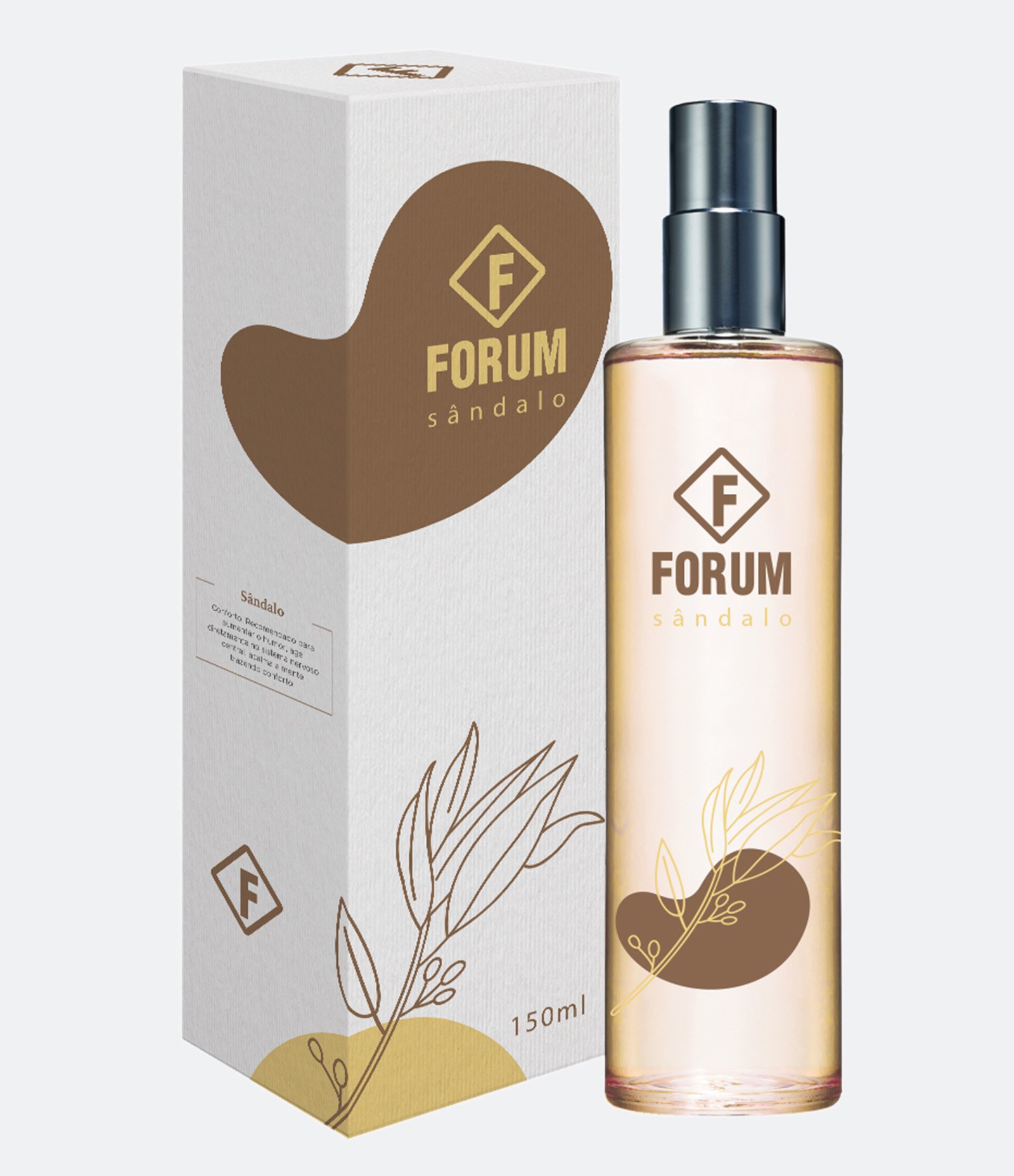 Colônia Desodorante Forum Sandalo 150ml    150ml 2