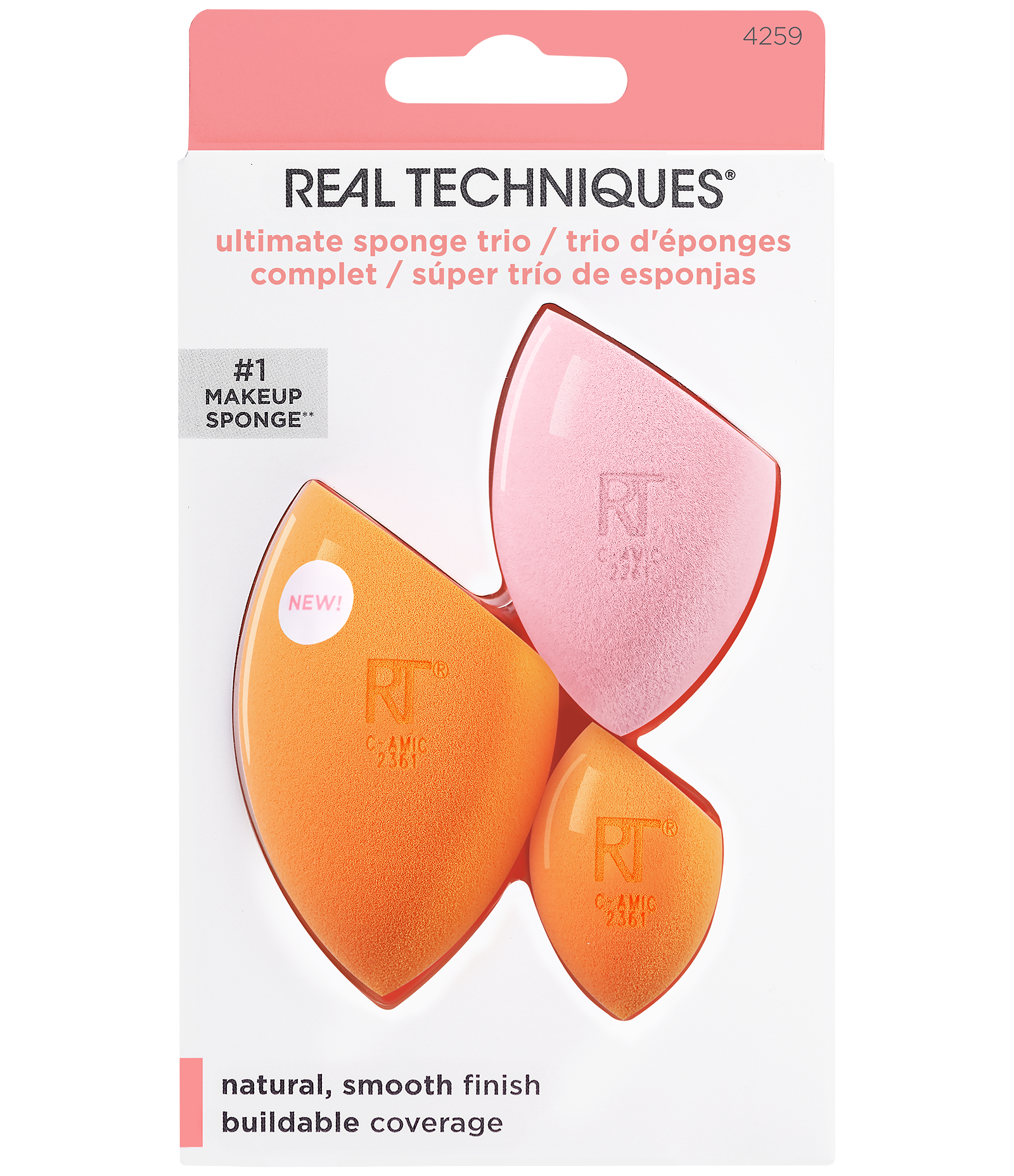 Kit Trio de Esponjas Ultimate Real Techniques  KIT 1