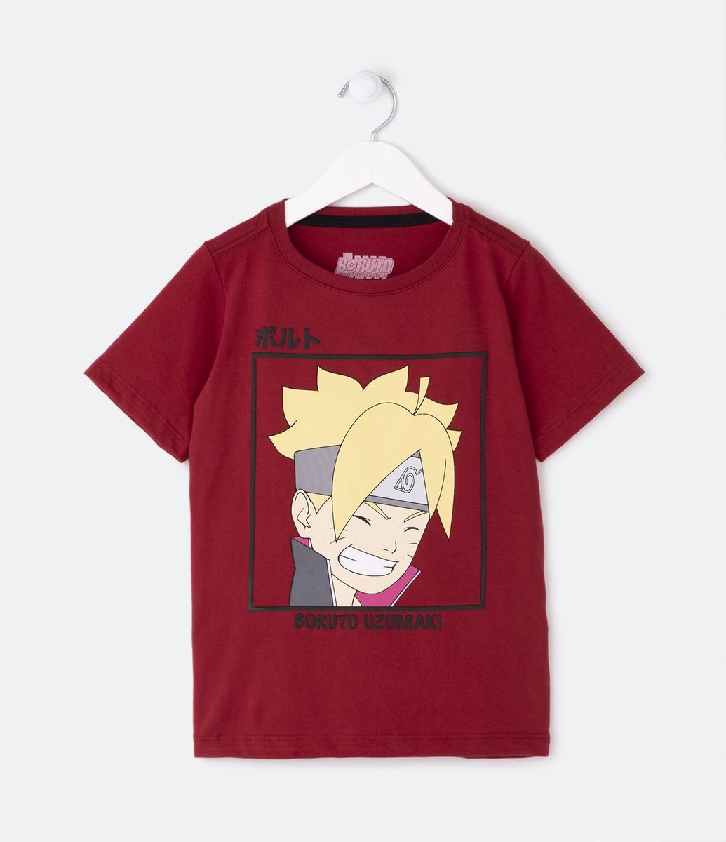 Camiseta Boruto Karma Jogan Naruto Adulto e Infantil Unisex