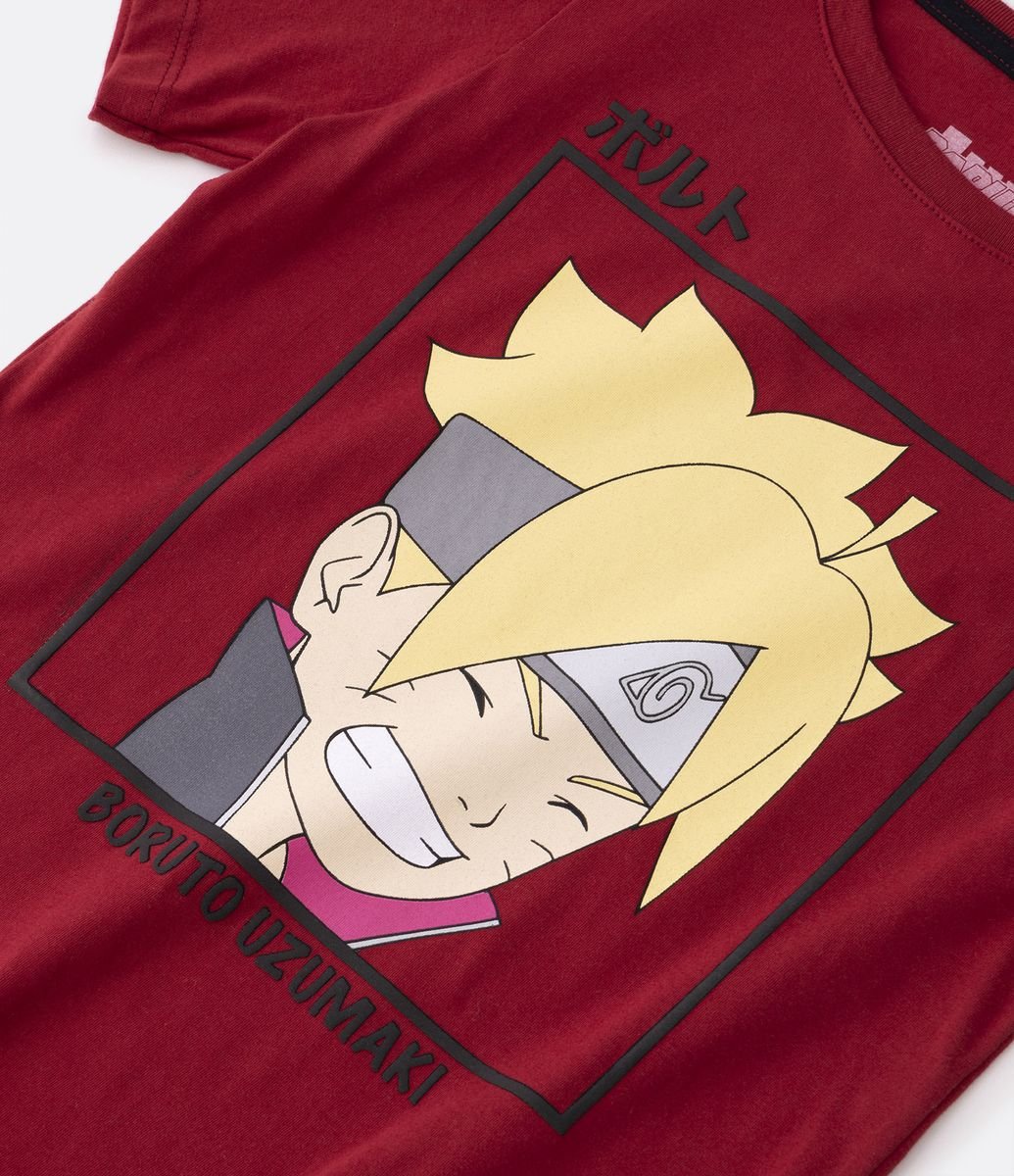 Camiseta/camisa Infantil Filho Do Naruto - Boruto