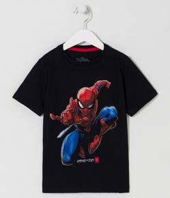 Camiseta Infantil Estampa Homem Aranha - Tam 3 a 12 Anos