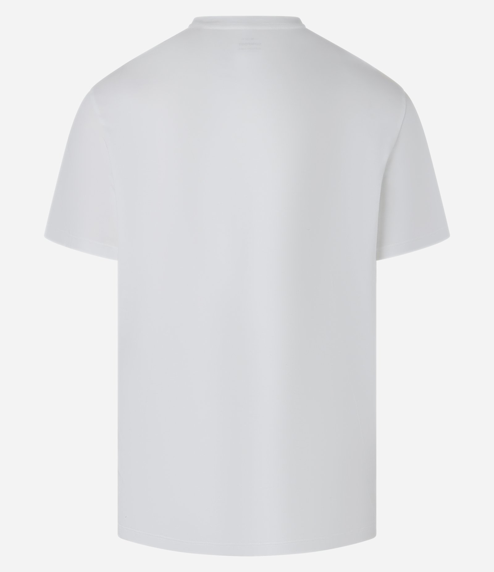 Camiseta Comfort Perfomance em Algodão Pima Branco 6