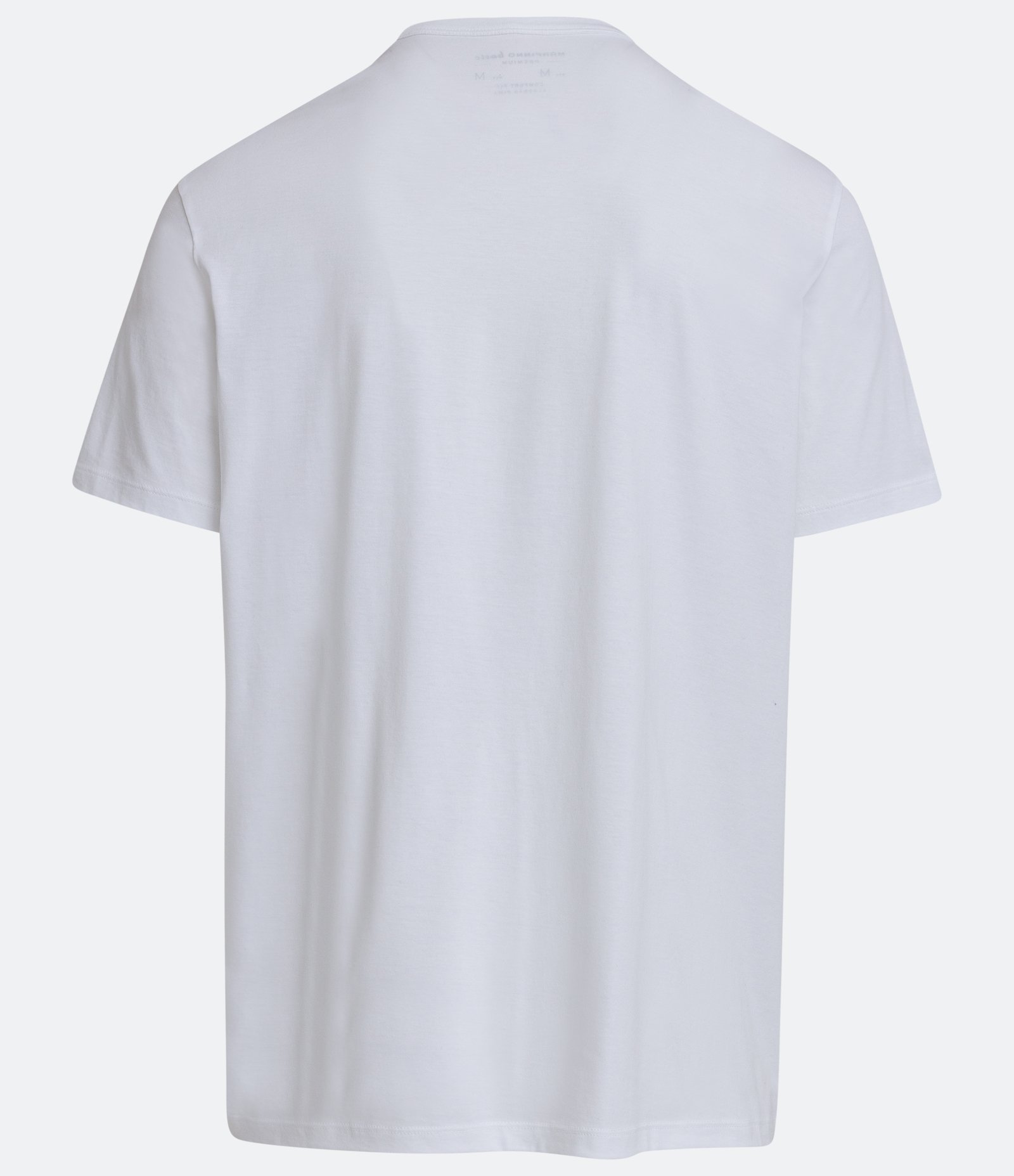 Camiseta Comfort Perfomance em Algodão Pima Branco 7