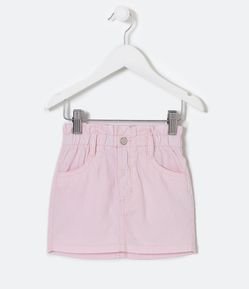 Saia Infantil em Sarja com Bolsos - Tam 1 a 5 Anos