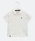 Imagem miniatura do produto Camisa Polo Infantil Estampado Olas - Talle 1 a 5 años Blanco 1