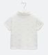 Imagem miniatura do produto Camisa Polo Infantil Estampado Olas - Talle 1 a 5 años Blanco 2