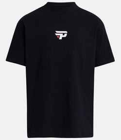 Camiseta Relaxed em Meia Malha Malhão com Estampa #GOPAIN