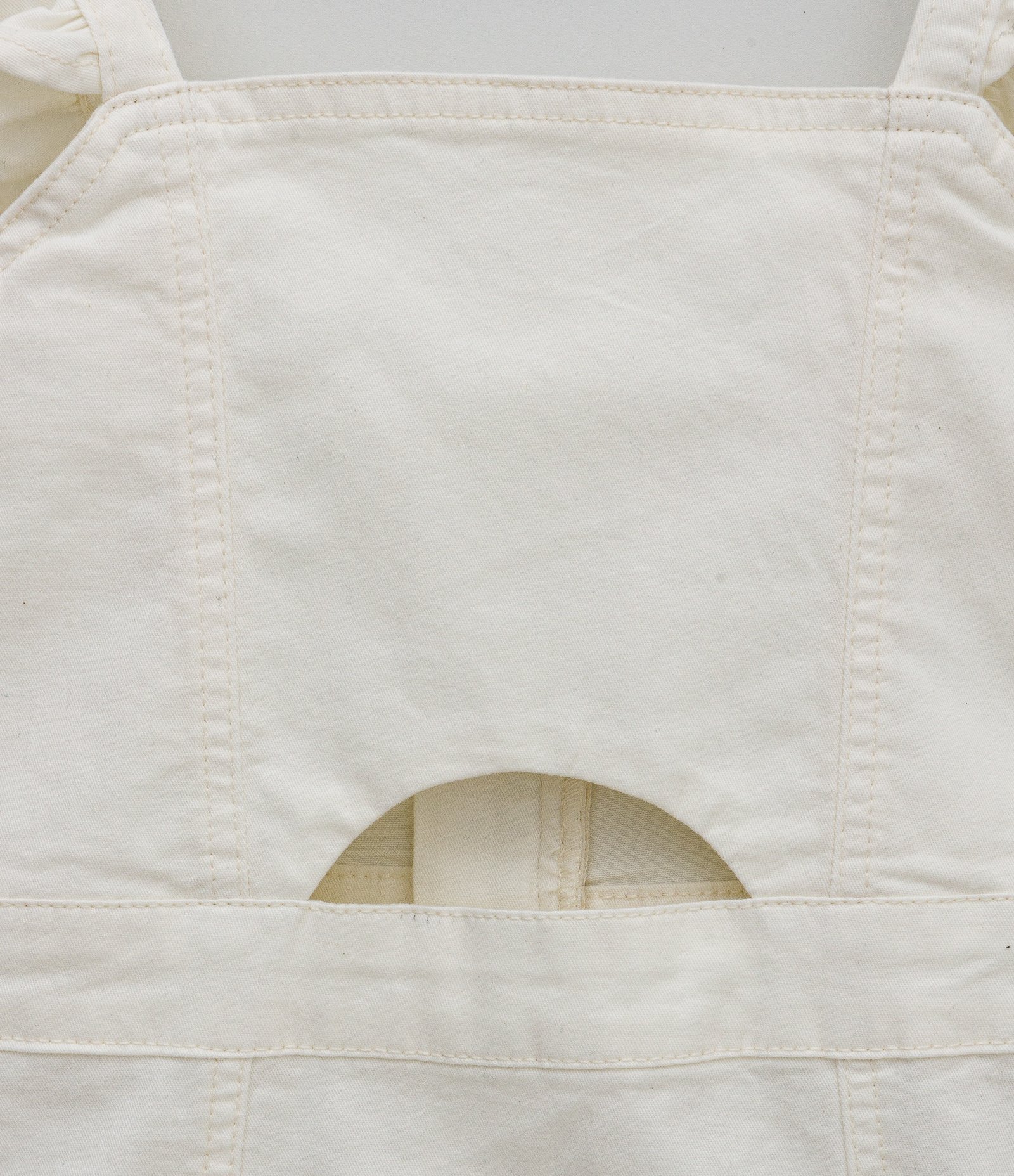 Vestido Infantil com Recorte Vazado na Barriga - Tam 5 a 14 Anos Branco 3