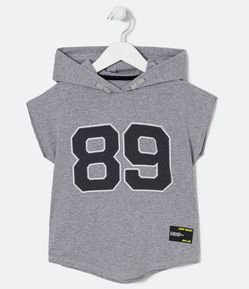 Camiseta sem Manga Infantil Estampa 89 - Tam 5 a 14 Anos