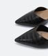 Imagem miniatura do produto Zapato con Lazo Tacón Fino Bajo y Textura Croco Negro 2
