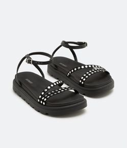 Sandália Rasteira Sport Sandal com Tachas