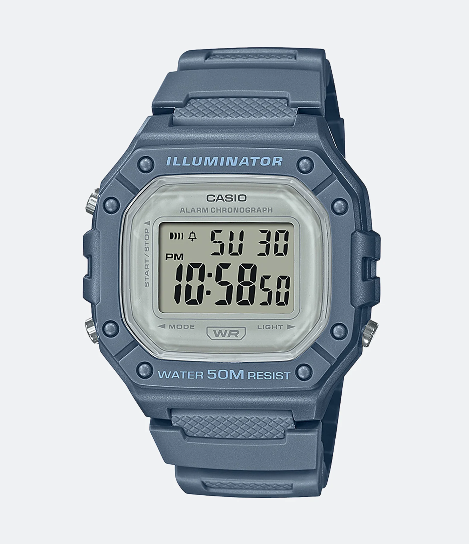 Relógio Casio Unissex Digital W-218HC-2AVDF U 1