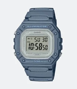 Relógio Casio Unissex Digital W-218HC-2AVDF