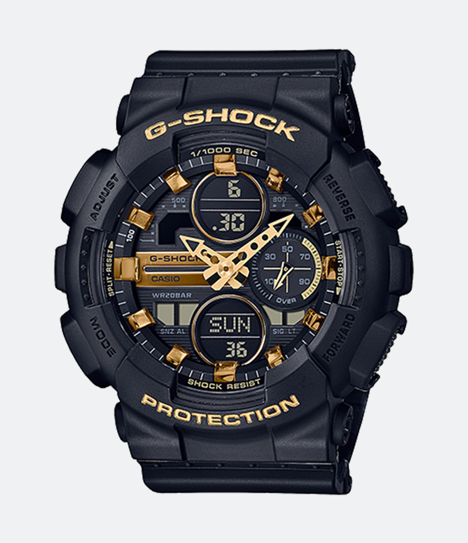 Relogio Casio G-Shock Feminino Anadigi GMA-S140M-1ADR U 1