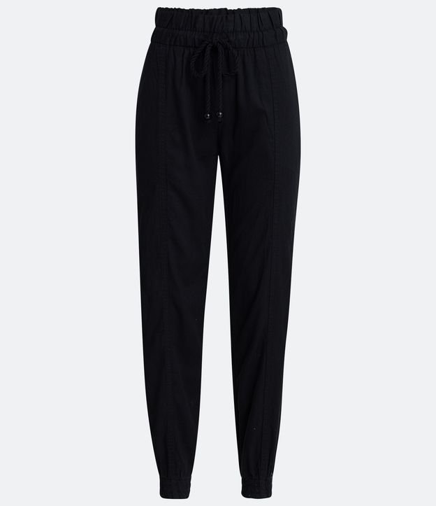 Calça Jogger em Liocel com Cós Elástico