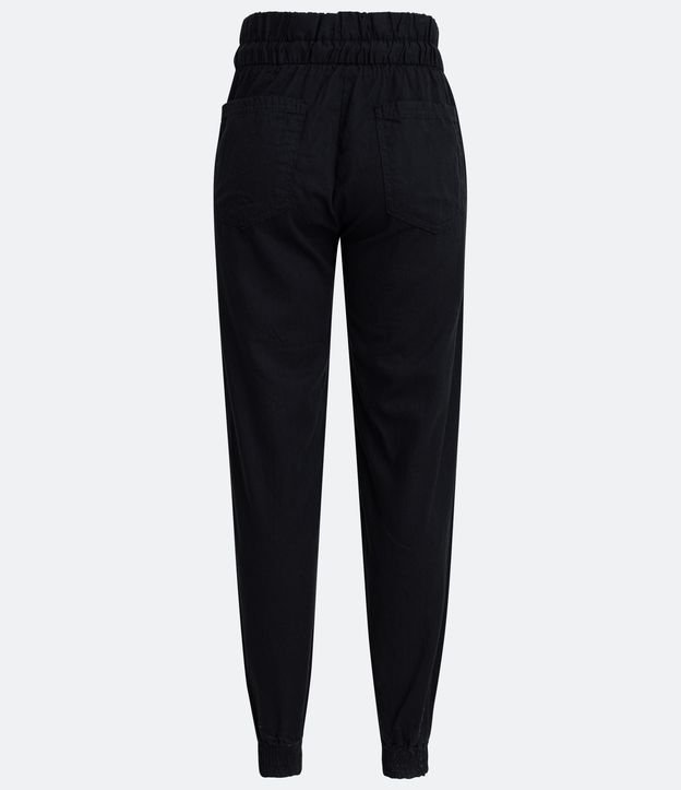 Calça Jogger em Liocel com Cós Elástico