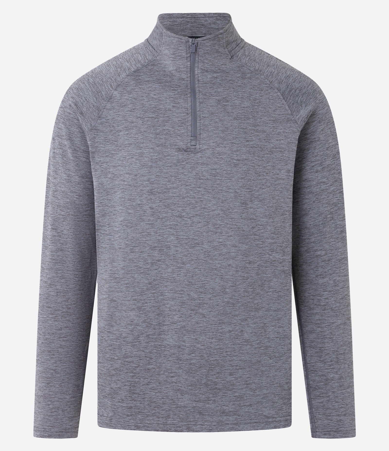 Camiseta Térmica Esportiva com Zíper na Gola e Recortes 5