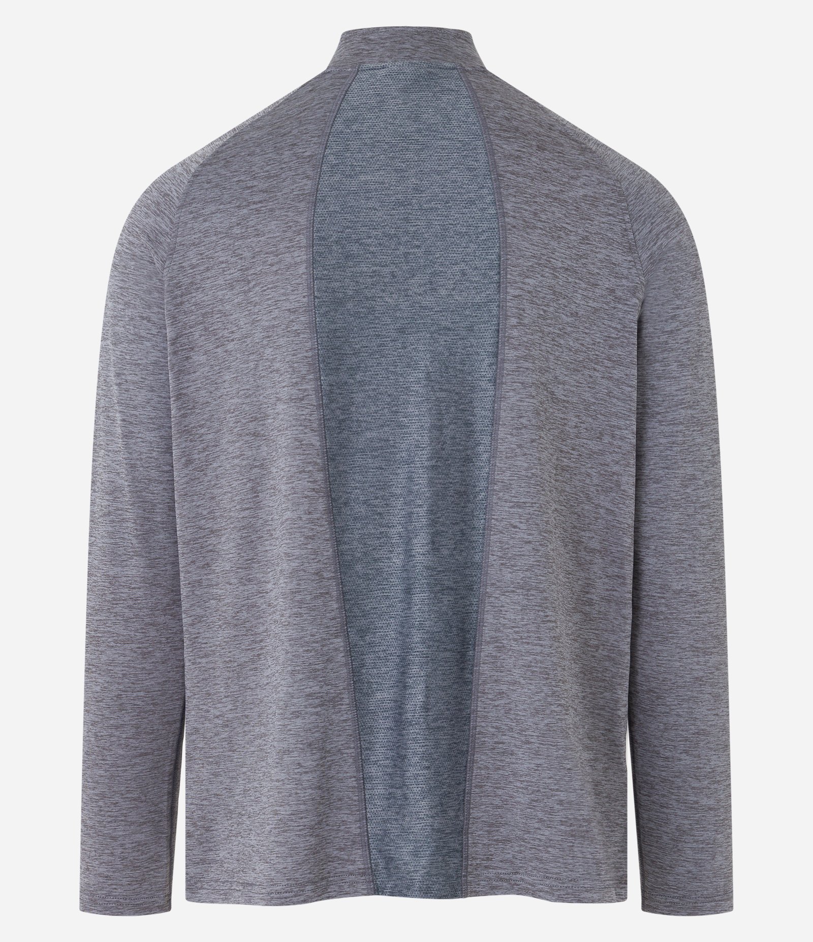 Camiseta Térmica Esportiva com Zíper na Gola e Recortes 6