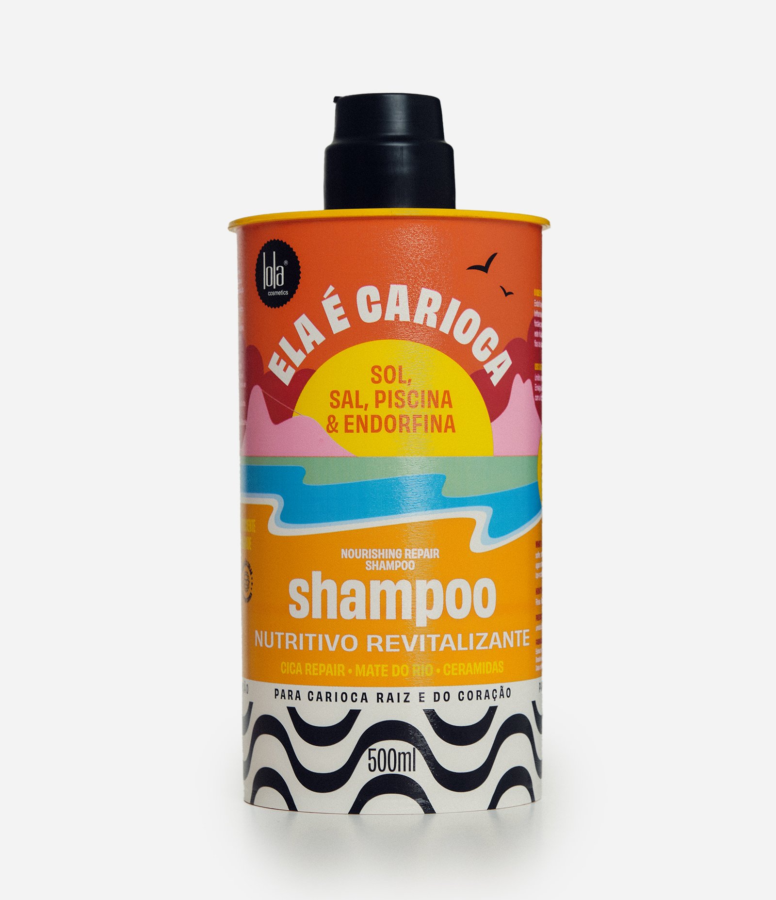 Shampoo Nutritivo Ela e Carioca  Lola Cosmetics 500ml 1