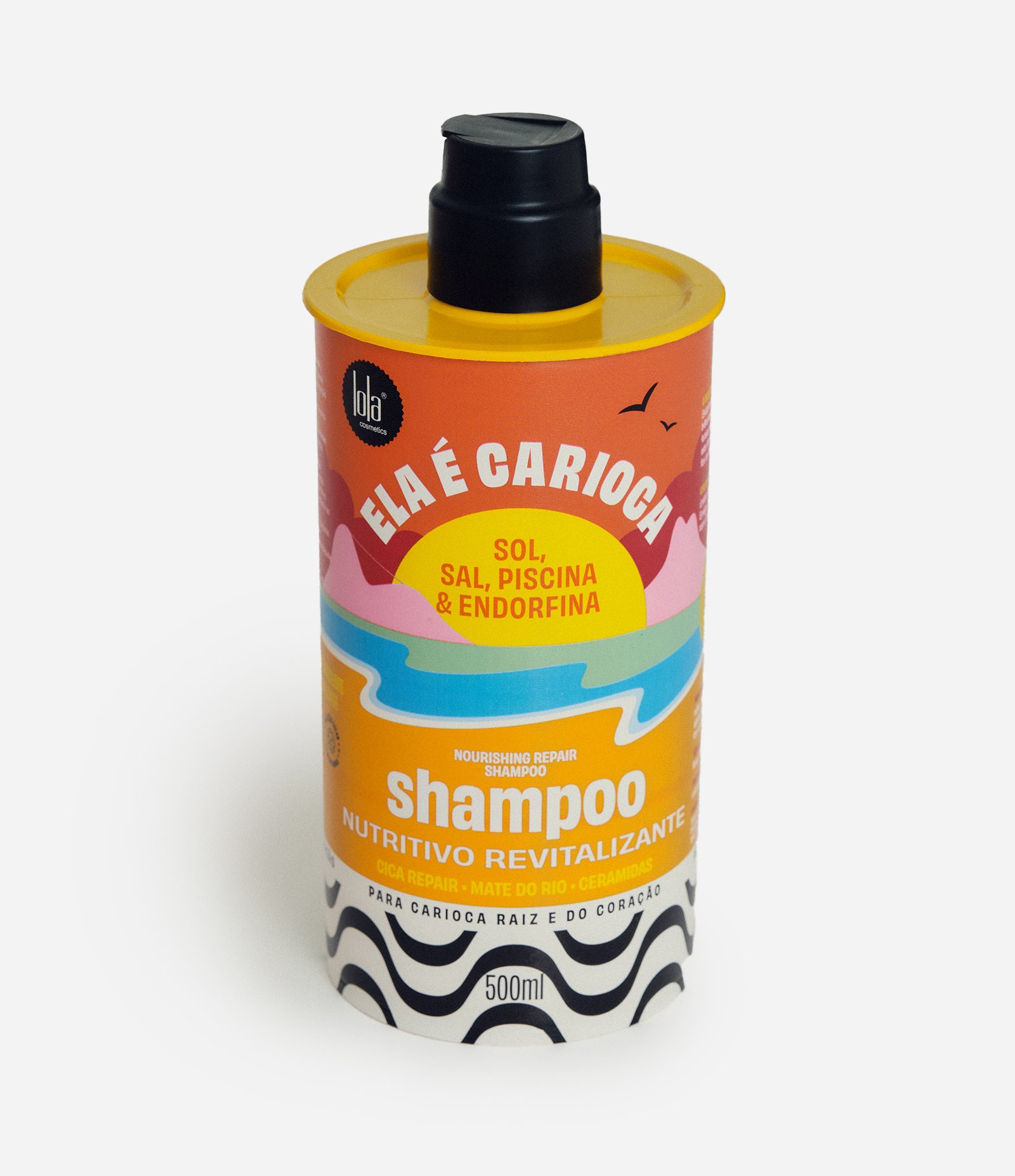 Shampoo Nutritivo Ela e Carioca  Lola Cosmetics 500ml 2