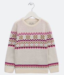 Blusão Infantil com Estampa Tribal no Peito - Tam 5 a 14 Anos