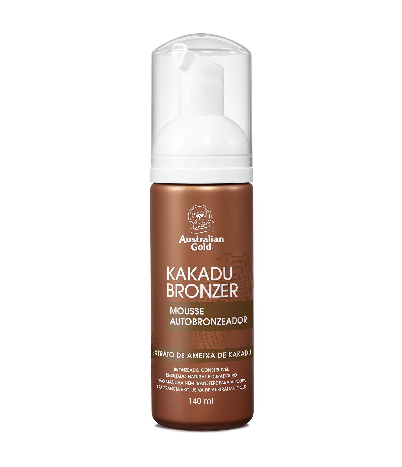 Mousse Corporal Autobronzeador Kakadu Australian Gold 140ml 1