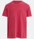 Imagem miniatura do produto Remera en Algodón con Cuello Ribana y Efecto Piedra Rojo 5