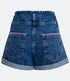 Imagem miniatura do produto Short Mom en Jeans con Overlock en los Bolsillos y Barra Doblada Azul 7