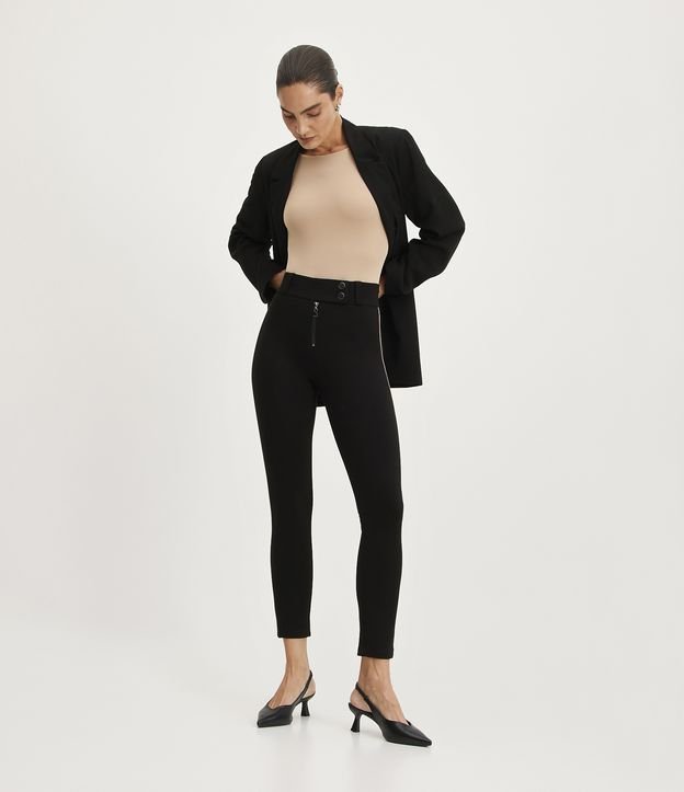 Preços baixos em Jersey leggings preta para mulheres
