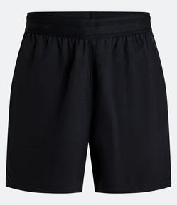 Bermuda Regular Esportiva com Cós Elástico e Bolsos