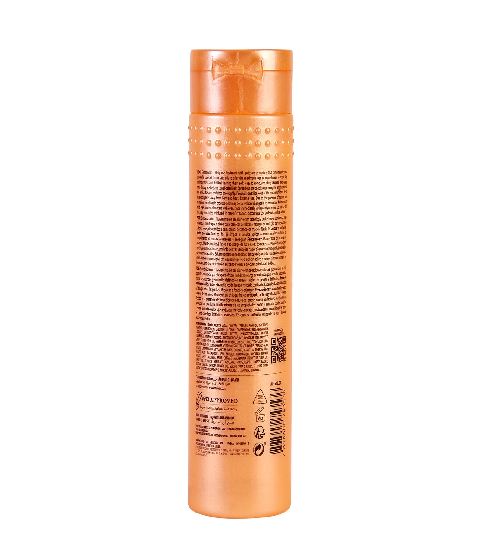 Concionador Nutri Glow Cadiveu 250ml 5