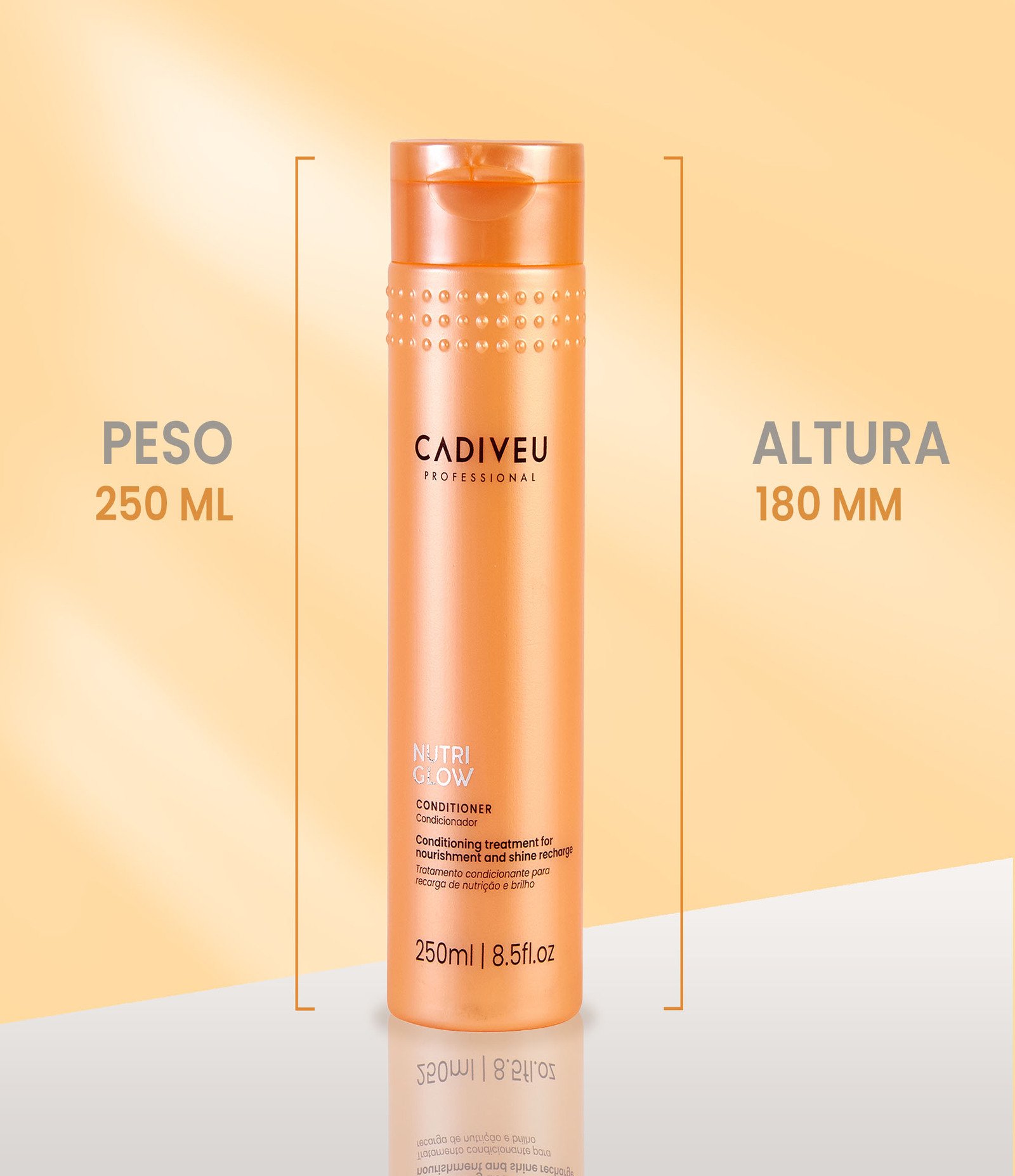 Concionador Nutri Glow Cadiveu 250ml 6