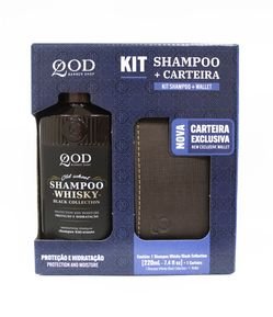 Kit Shampoo Whisky + Carteira QOD 