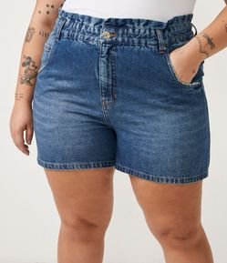 Short Clochard Jeans Curve & Plus Size