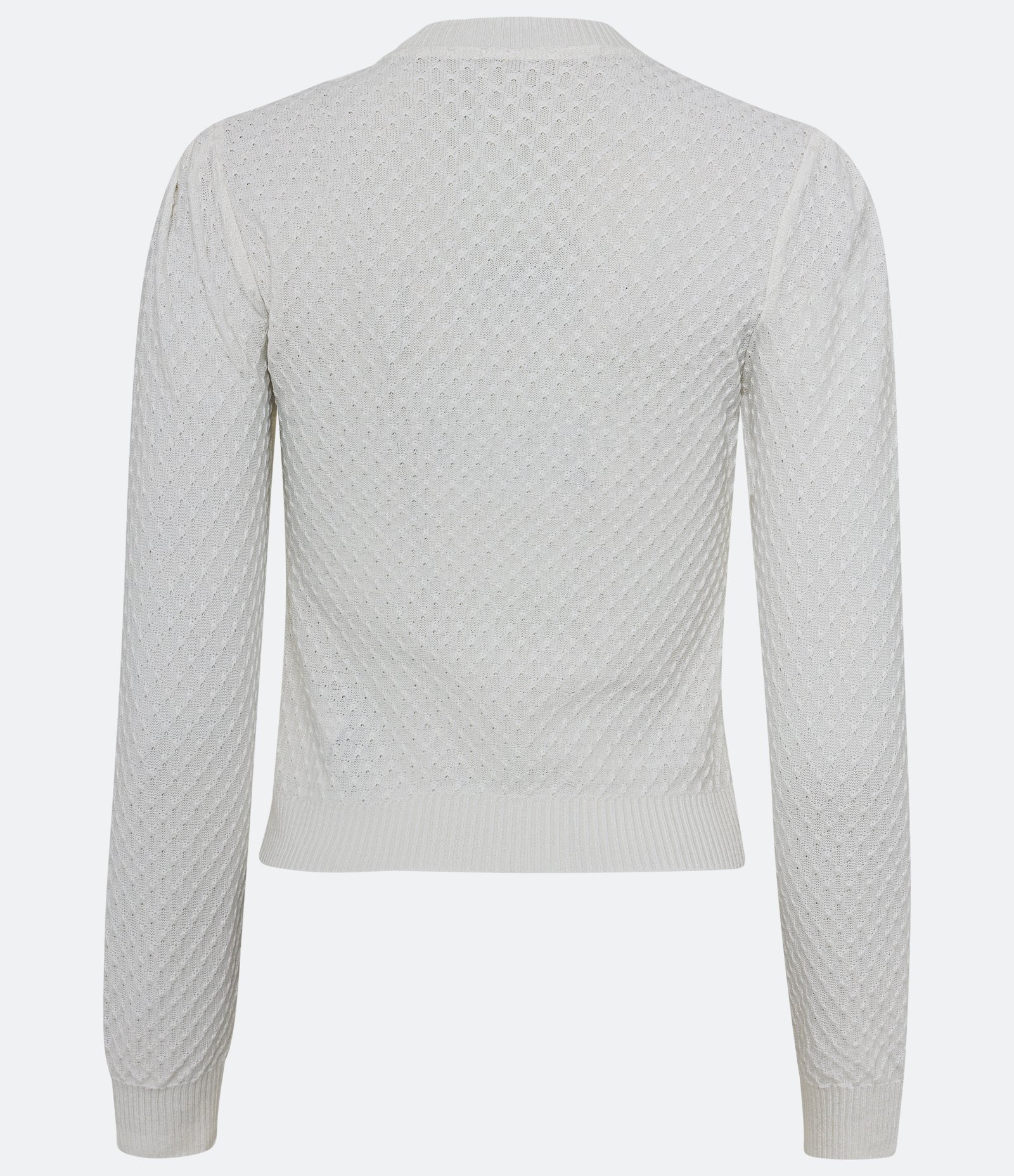 Blusa em Tricô Texturizado com Manga Longa 6